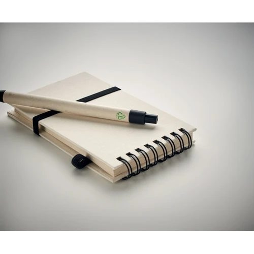 MITO SET A6 milk carton notebook set black 