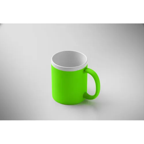 MUGIVA Kerámia bögre 300 ml Neonzöld 