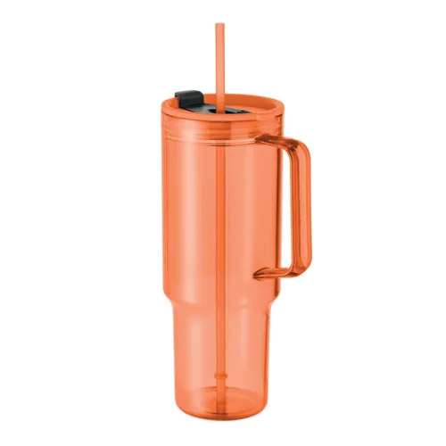 MUGORA RPET pohár 1200 ml Áttetsző Narancssárga 