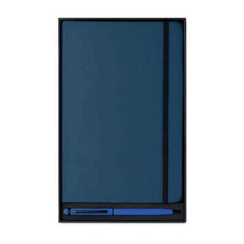 NEILO SET A5 notebook w/stylus 72 lined blue 