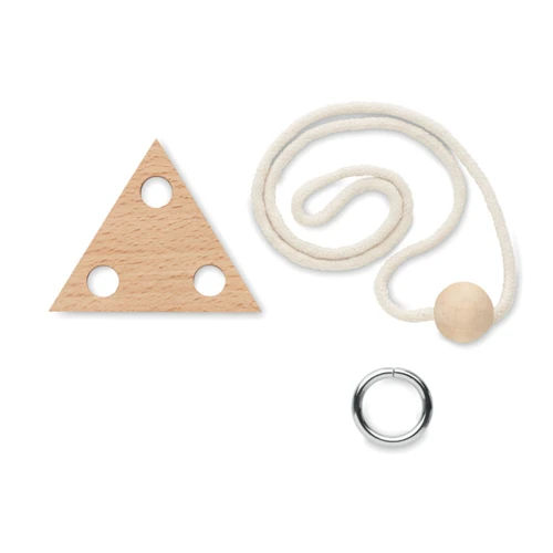 NERVE Wooden brain teaser triangle wood 
