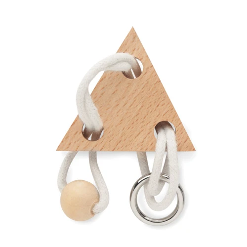 NERVE Wooden brain teaser triangle wood 