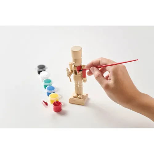 PAYNT Nutcracker painting set wood 
