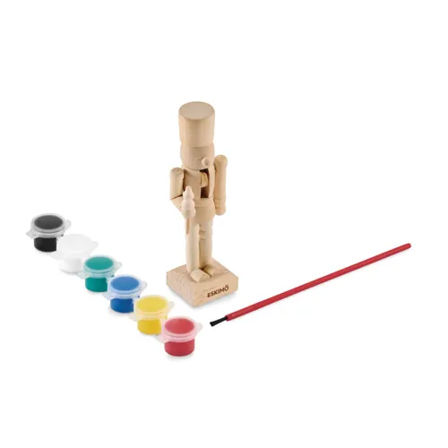 PAYNT Nutcracker painting set wood 