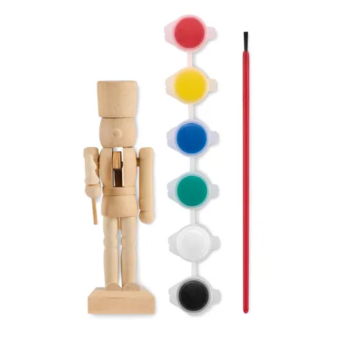 PAYNT Nutcracker painting set wood 