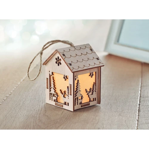 PONIA MDF house with light wood 