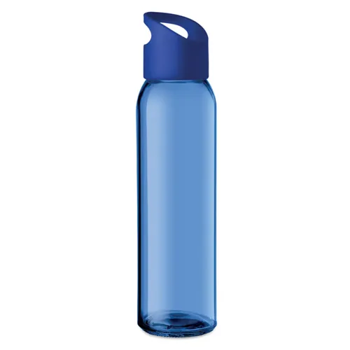 PRAGA Üveg palack 470 ml Királykék 