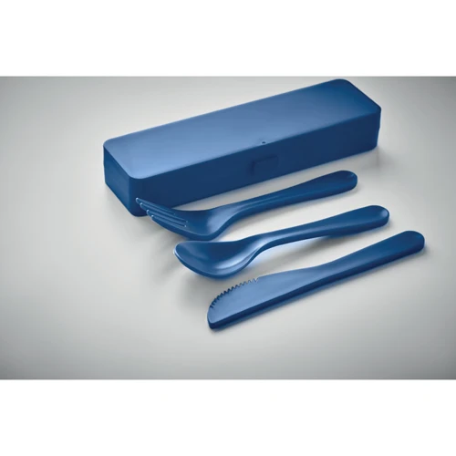RIGATA Cutlery set  PP blue 