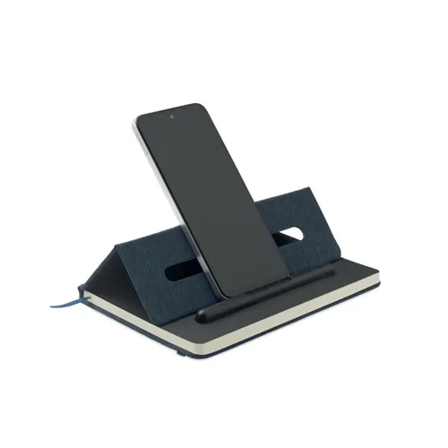 RINBOOK A5 notesz telefontartóval Francia Tengerészkék 