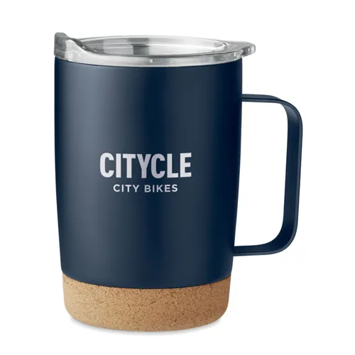 RUBY Double wall mug 300ml french navy 