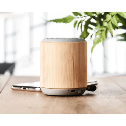 RUGLI 5.3 wireless bamboo speaker wood 