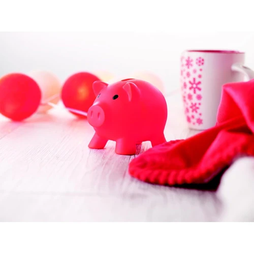 SOFTCO Piggy bank red 
