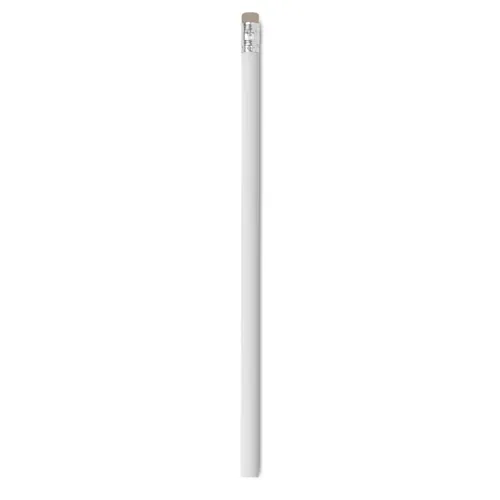 STOMP Pencil with eraser white 