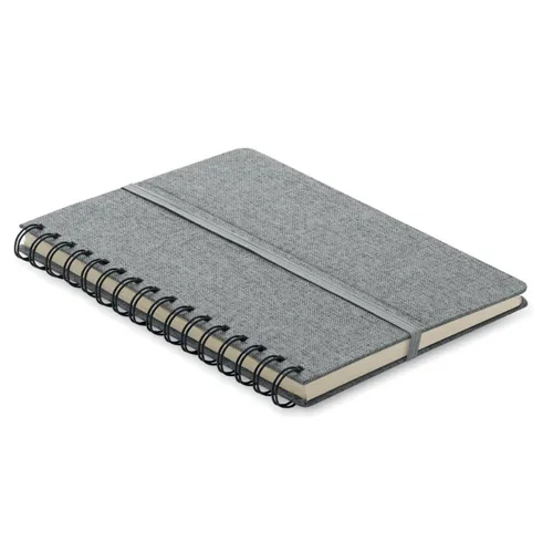 STRATA A5 notebook with phone holder grey 