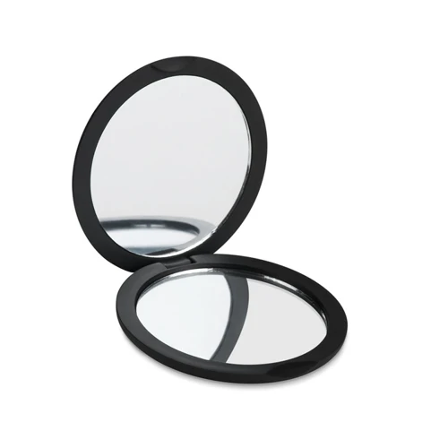 STUNNING Double sided compact mirror black 