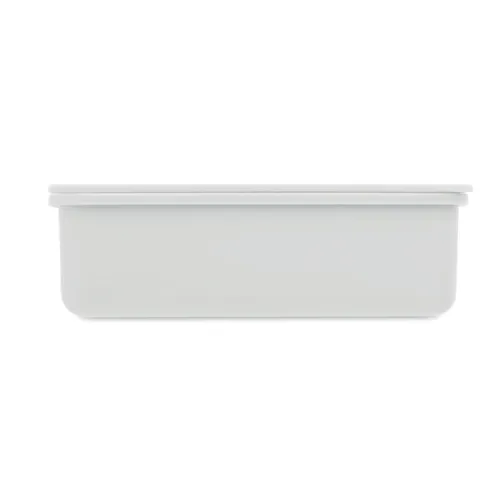 SUNDAY Lunch box with cutlery white 