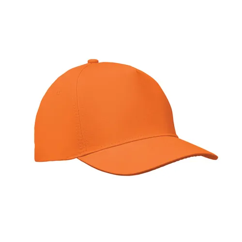 SUNNY 5 panel baseball sapka 180 gr Narancssárga 