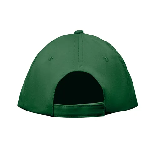 SUNNY 5 panel baseball sapka 180 gr Sötétzöld 