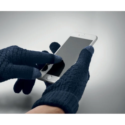 TAKAI Rpet tactile gloves french navy 