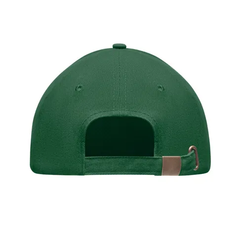 TEKAPO 6 panel baseball cap 270 gr/m dark green 