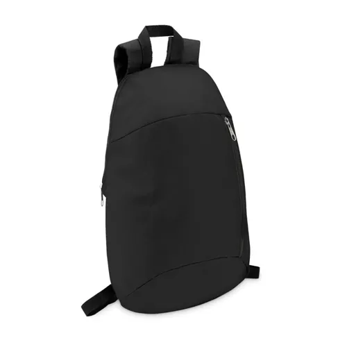 TIRANA Backpack with front pocket black 