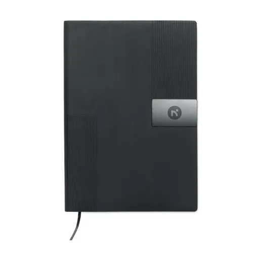 TREZE A5 PU notebook black 