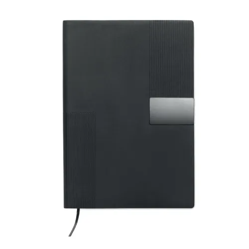 TREZE A5 PU notebook black 