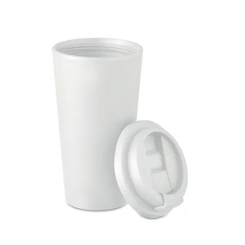 TUESDAY Double wall tumbler 450 ml white 