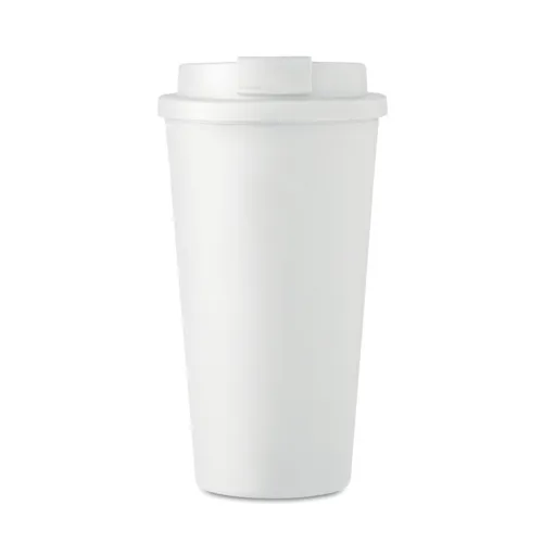 TUESDAY Double wall tumbler 450 ml white 