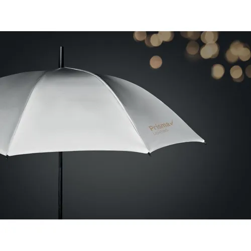 VISIBRELLA 23 inch reflective umbrella matt silver 