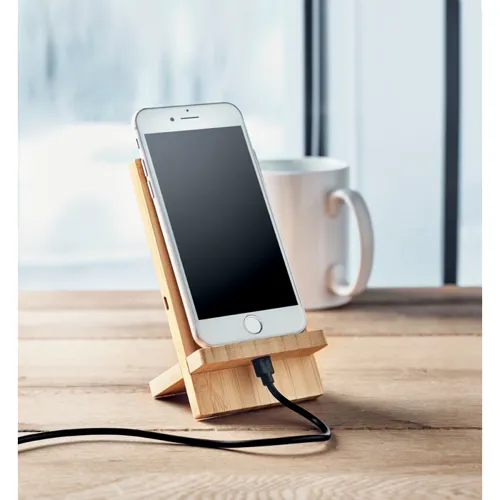 WHIPPY PLUS Wireless charger stand 10W wood 