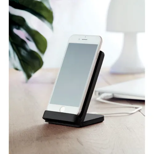 WIRESTAND Bamboo wireless charge stand5W black 